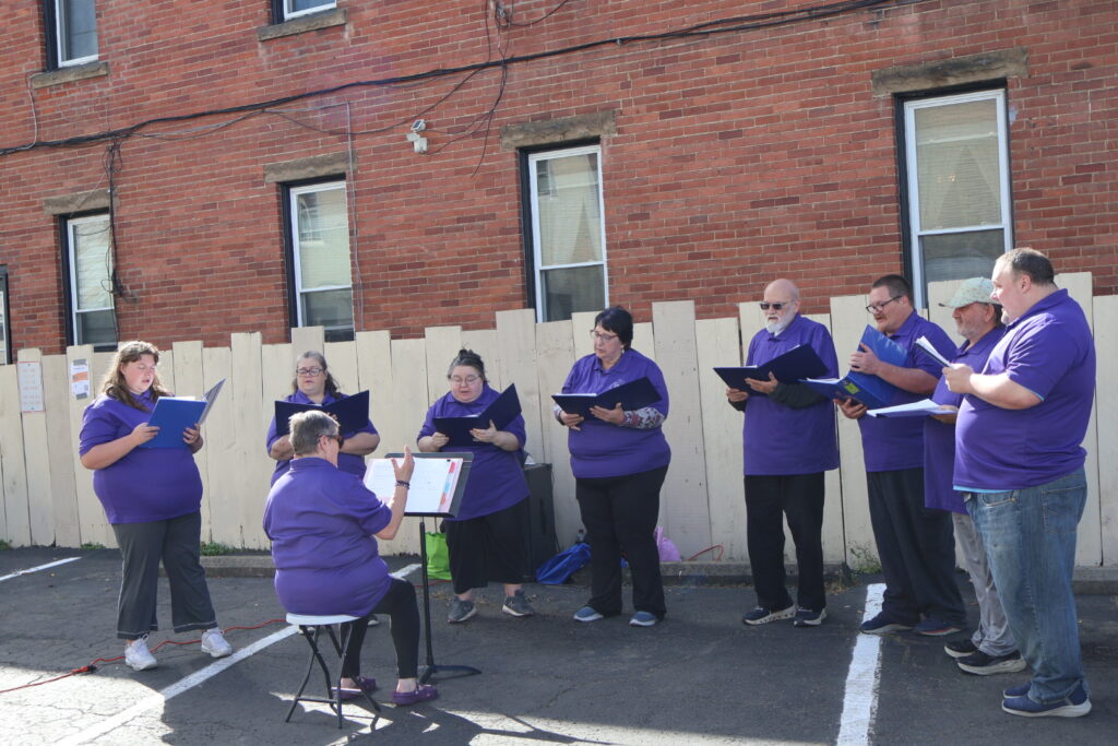 STEPS Singers Share Their Voices at Food Resiliency Street Fair